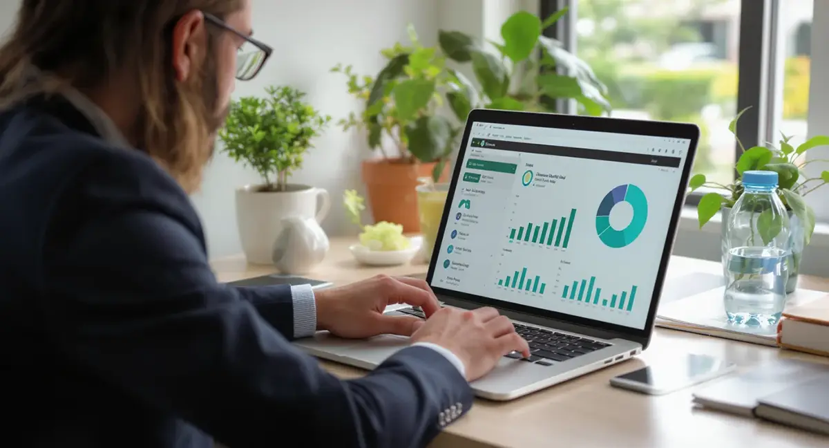 Calculateur d'empreinte carbone en ligne avec graphiques et données environnementales